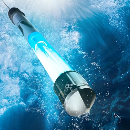 20W Pond UV Light for 100-1200 Gallon, Aquarium UV Light, UV Water Clarifier for Koi Pond, Cold Plunge, Aquarium, Swimming Pool, Spa and Fish Tank Algea Control - color: 20W for 1000 Gallon