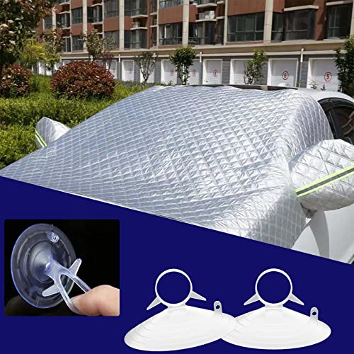 30 Pcs Car Glass Windshield Sunshade Suction Cups Aquarium Pipe Suction Cups Clear Christmas Suction Cups with Loops for Kitchen Bathroom Office Glass Window