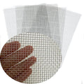 304 Stainless Steel Woven Mesh, 8 Hard and Heat-Resistant Woven Mesh 8"X11.8" (20X30cm) for Air Vent, Animal Cage, Cabinets, Aquarium Wire Mats (4Pack, 8in x 11.8in)