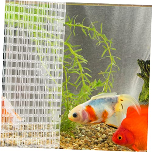 SUPVOX 4pcs Fish Tank Divider Grid Isolation Board Suction Cups for Aquatic Breeding and Separation of Fish Aquarium