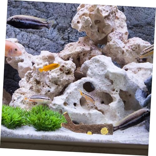 2-Pack Driftwood Aquarium & Terrarium Ornaments – Fish Tank Decor, Reptile Shelters, Aquarium Decor Accents, Miniature Landscape DIY Decorations