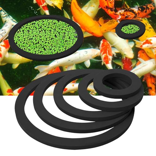 Versatile Plant Rings for Aquariums, Multiple, Black