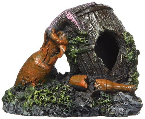 Penn-Plax Barrel Ornament, Mini