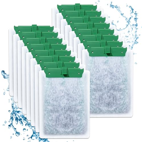 16PCS Medium Filter Cartridges Compatible with Tetra Whisper Bio-Bag Filter Cartridges Medium for Aquariums 10i IQ10 PF10, Fish Tank Filter Cartridges Power Filter Replacement for Tetra Filter - size: Medium,16 Pack