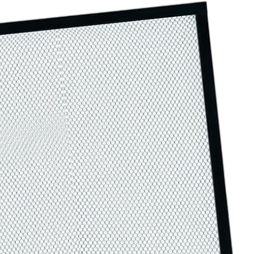 Aquarium Screen Top Cover Anti Jumping Mesh Screen Transparent Jump Guard Protective Net Accessory Multifunction, 50x30cm - size: 50x30cm