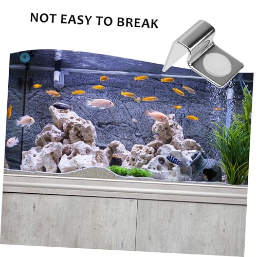 4Pcs Aquarium Lid Clips Aquarium Fish Tank Glass Cover Clip Support Holder Clamps Clear Acrylic Fish Tank Accessories 5mm