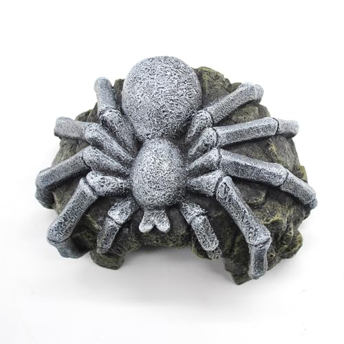 Reptile Rock Cave Hideouts Terrarium Habitat Decor Gecko Tank Accessories for Fish, Reptiles, Amphibians,Frogs, Snakes,Lizards,Shrimps, Spiders and Small Animals Crab