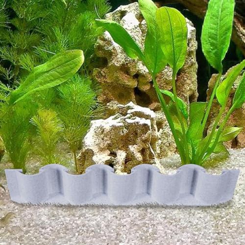 Fish Tank Fence - Aquarium Substrate Divider, Gravel Barrier Panel | Separation Grid for Tank Decoration, Underwater Landscaping Wall for Sand Isolation, Divider for Setup - color: A