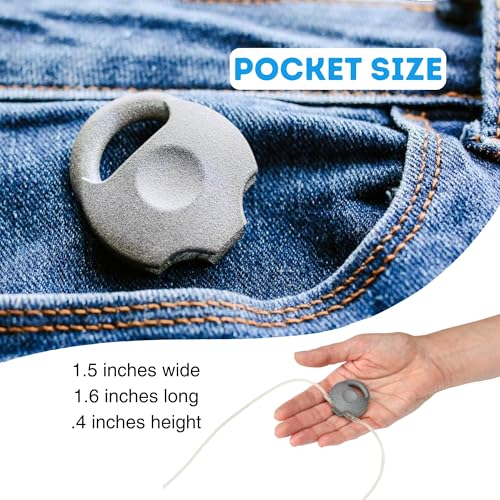 Oxygen Nasal Cannula Protective Cover Accessory, HSA FSA Eligible, Hose Holder for Portable Concentrator Machine Tubing, Tank, or CPAP, Keeps Tube Nose Piece Off Floor, (One Pack) - size: One Pack