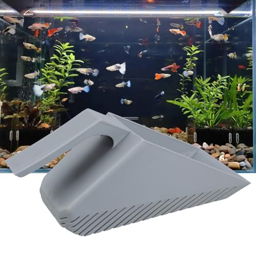 Aquarium Sand Shovel Gravel Strainer Substrate with Ergonomic Handle Sifter for Fish Tank Garden Scooper