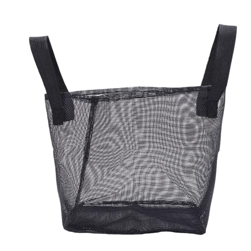 Zunate 4PCS Mesh Pond Plant Baskets, Reusable PVC Pond Planting Bags with Handles, Heavy Duty Tear Proof Containers for Garden Bog Plants, Aquarium Flower Vegetable Planter (Square) - size: Square