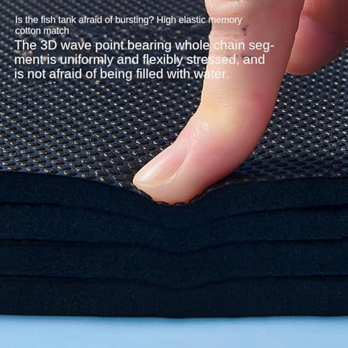 Fish Tank Mat,Protective Non-Slip Shock-Absorbing | Self Leveling Aquarium Mat,for Turtle Betta Reef Vase Flower Pot Appliances Furniture Saltwater - color: 100×50cm