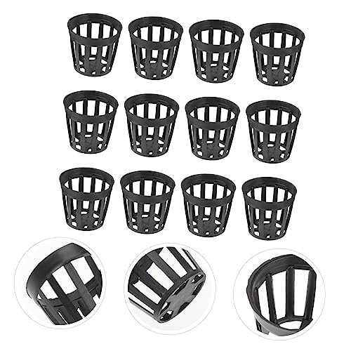 TOYANDONA 50pcs Plastic Water Plant Basket for Aquariums Hydroponic Plant Holder Lightweight Planting Tool for Fish Tank Decoration and Landscape