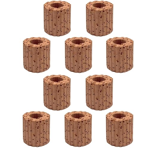 luvilly10 Pcs Aquatic Water Plant Fixed Rings, Plant Weights for Fish Tank，25mm Water Plants Cultivation Rings for Aquarium Landscaping/Fish Tank Accessories