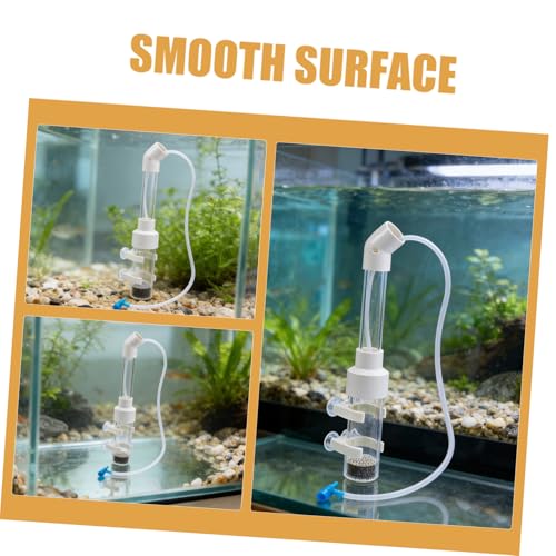 2 Sets 40mm Acrylic Automatic Fish Egg Collector and Incubator Dual Kit with Enhanced Oxygen Supply for Shrimp Eggs and Fry in Breeder Tank and Fish Hatchery Setups