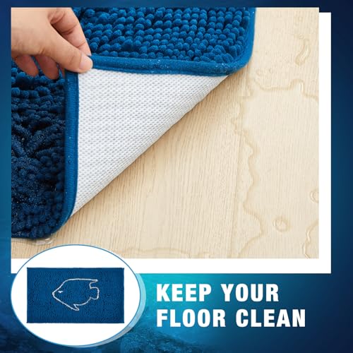 Drydiet Aquarium Mat, 20x36 Inch Large Fish Tank Cleaning Pad, Super Absorbent Chenille Sponge Pad, Protects Furniture from Water & Scratches, Decorative Floor Mat for Fish Hobbyists