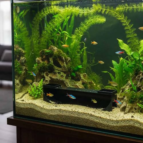 Underground Aquarium Fish Tunnel, Fish and Shrimp Hideout, Shrimp Fish Hide Cave Decoration - style: Square