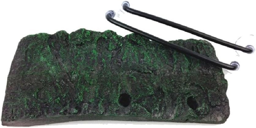 Minidiva Turtle Platform, Floating Turtle Pier Rectangular Terrapin Dock PU Foam Aquarium Float Decor Basque Terrace Climb Brazilian Tortoise (11 * 4.7 * 0.8Inch) - color: 11*4.7*0.8inch