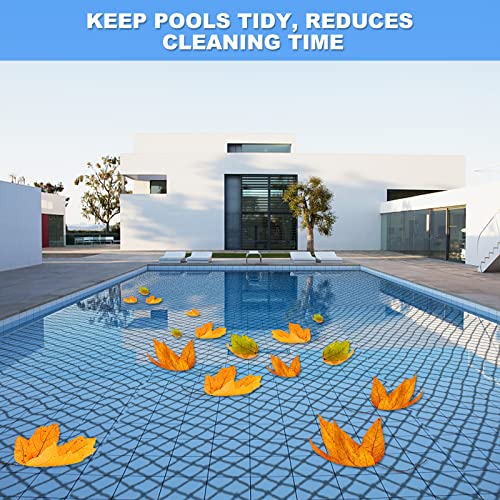 BUZIFU Pond Netting, 15 x 20FT Heavy Duty Pond Net for Koi Ponds, Garden Pool Fine Mesh Netting Kit for Leaves, Protects Koi Fish from Birds Cats Predators, with 14 Stakes and 30 Cable Zip Ties - size: 15x20FT