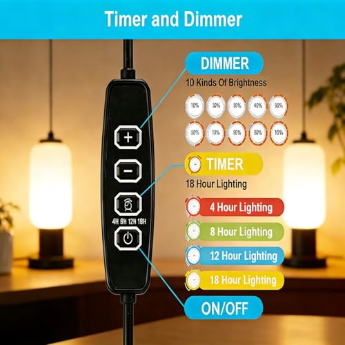 Carefree Fish Aquarium USB LED Light 2Inch Air Stone Timer with 3Ft Slicone Tubing Fish Tank Bubbler or Freshwater and Saltwater Fish Tank（Not Included Air Pump）