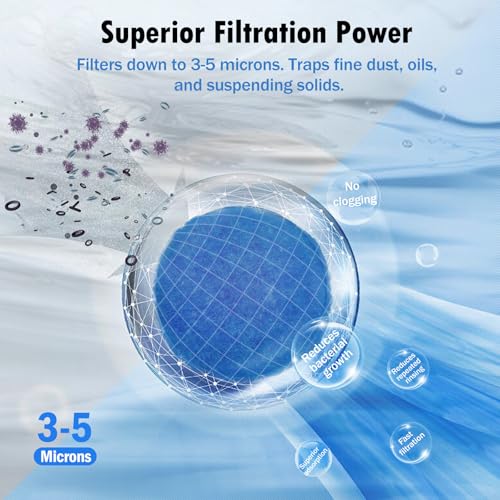 3.1 lbs Pool Filter Balls for Sand Filter Pump, Reusable Eco-Friendly Sand Filter Media for Above Ground Pools, Aquariums, Fish Tanks, Replaces 100 lbs Pool Filter Sand, Blue - color: Blue, size: 3.1 Pounds