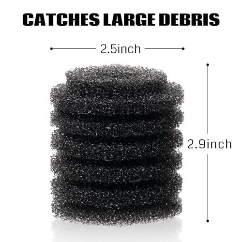 SainSmart Aquarium Filter Sponge, 3 Pack Biochemical Cotton Replacement Sponge, Filter Accessories for Fish Tank