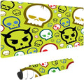 Personality Skull Head Customized Large Extended Gaming Mouse Pad with Stitched Edges and Non-Slip Rubber Base,Suitable for Office and Home Use,31.5x15.7 Inches - color: Personality Skull Head