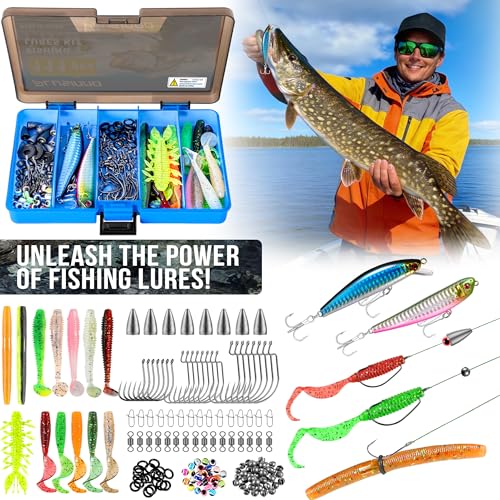 PLUSINNO Fishing Gear,Fishing Backpack with Floating Fishing Net,Tackle Boxes,Waterproof Fishing Tackle Bag,Fishing Gifts for Men
