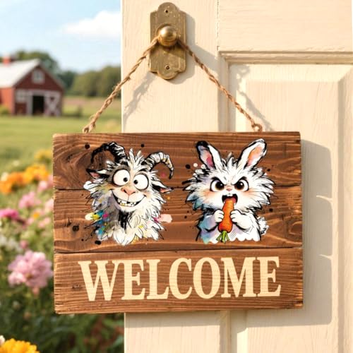 Peacoblue 18 Sheets Rub on Transfers for Crafts, Funny Farm Animals 3.6"x3.9" UV DTF Cup Wraps Waterproof Cold Transfers Stickers for Wood Glass Metal Cup Tumblers Mirrors Mugs Home Decor - style: Funny Farm Animals