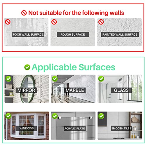 Antimbee 3 Pack Suction Cup Hooks, Clear Suction Cup Hanger, Removable Small Suction Cups for Shower, Bathroom, Glass, Door, Windows, Kitchen-Max Hanging up to 11 lbs on Smooth Surface - color: Transparent