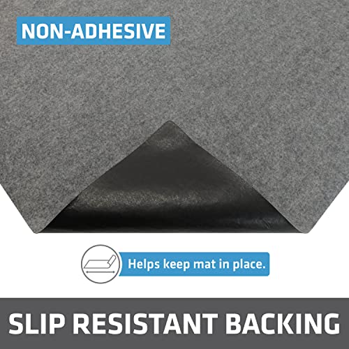 Drymate Premium Under Sink Mat, Waterproof Cabinet Protection Mats for Kitchen & Bathroom, Absorbent Shelf Liners, Slip-Resistant, Machine Washable (USA Made)(24”x29”)(Light Grey)(12-Pack) - color: Light Grey, size: 24" x 29" (12-Pack)