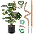 2 Pack Moss Pole, 28 Inch Monstera Plant Support, Moss Poles for Climbing Indoor Plants, Bendable Coco Coir Plant Support Stakes for Potted Plants, Pothos, Philodendron - size: 28 Inch - 2 Packs