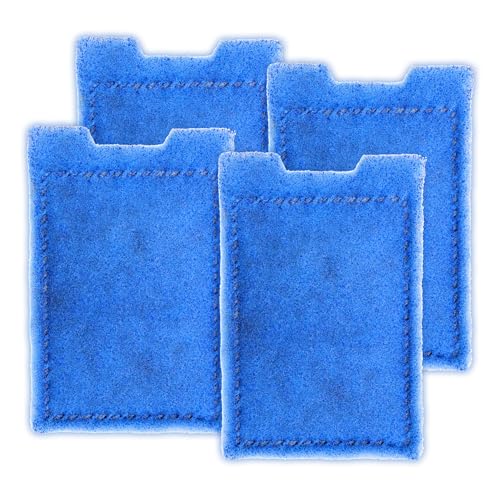 4 Pack Aquarium Filter Cartridge Rite-Size Z Replacement Filter Cartridges Compatible with Eclipse Filtration Systems - size: 4 pcs