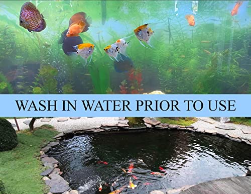 Large Dome High Output Sintered Airstone, 8 Inch (200mm) Heavy Duty Dome Air Stone Large, for Koi Fish Pond or Large Aquarium Aeration | Bubble Diffuser Used with Air Pumps and Fish Tanks