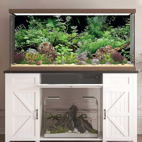 Aquatic Plant Aquarium Background, River Bed & Lake Tropical Undersea Tree BranchFish Tank Background, 6 EVA Double-Sided Tapes 48x24 inches/120x60 - color: Green, size: 48"L x 24"W