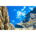 Reptile Habitat Background Blue Sky Rock Mountain Gobi Terrarium Background Helicopter Alpine Mountain Landscape Aquarium Background Desert Blue Sky Mountain Fish Tank Background Vinyl 24x16in - color: Rock Gray, size: 24(W)x16(H)in