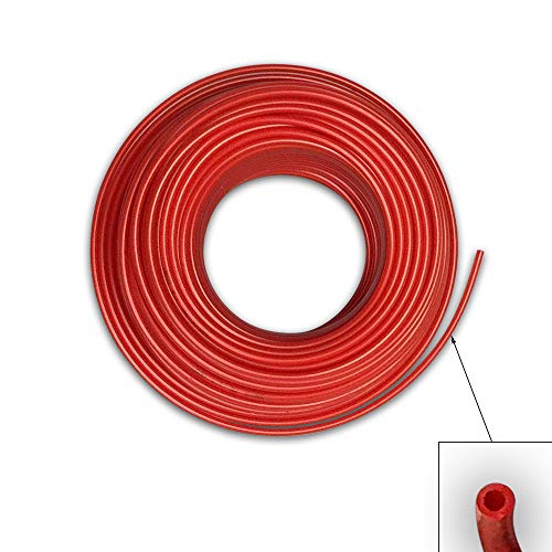 Food Grade 1/4 Inch Plastic Tubing for RO Water Filter System, Aquariums, Refrigerators, ECT; BPA free; Made from FDA compliant materials and meets NSF Standards and Regulations (100 Feet, Red) - color: Red, size: 100 Feet