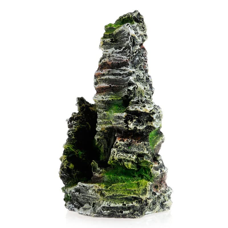 Resin Home Aquarium Rock Cave Fish Tank Decorations Ornament Mountain Hiding Aquarium Accessories
