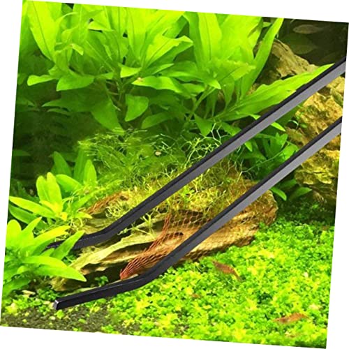 2pcs Aquatic Plant Cleaning Tools Set Straight Crooked Tweezers for Fish Tank Maintenance for Water Plants Aquascaping Easy to Use