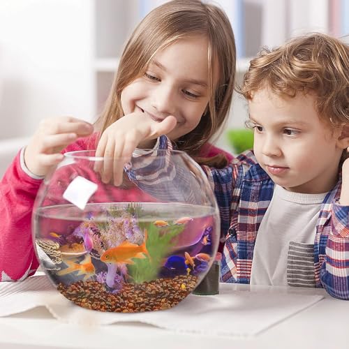Keedolla 3 LB Aquarium Glass Pebbles Decor Rocks for Fish Tank, Crystal Betta Fish Tank Rocks Gravel Gemstone Beads Vase Fillers Decorative Mosaic Glass Gem Pebbles - Amber - color: Amber, size: 3 Pounds