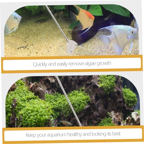 BESPORTBLE Aquarium Aquascaping Tool Set Tweezers Scissors Algae Scraper Premium Fish Tank Cleaning Kit for Freshwater Saltwater Aquariums