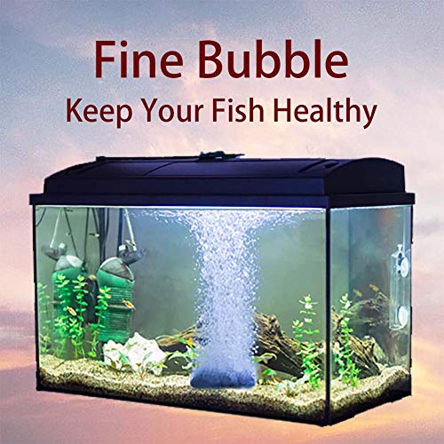 Air Stone 4.2 inch for Aquariums Hydroponics Fish Pond Tank Plants Air Pump