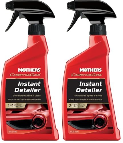 Mothers 08216 California Gold Instant Detailer - 16 oz. (Pack of 2) - size: 16 Fl Oz (Pack of 2)