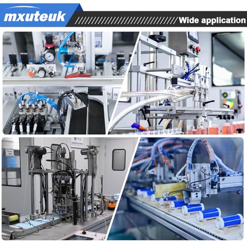 mxuteuk 1/4" OD Push to Connect Fittings,1/4" OD Air Line Fittings,Quick Connect Air Hose Fittings for 1/4" Tube (34PCS) - style: 1/4"OD Kits-B