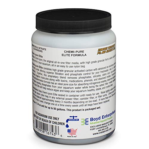 Boyd Enterprises ABE16743 Chemipure Elite for Aquarium, 11.74-Ounce - size: 11.74 oz (Pack of 1)