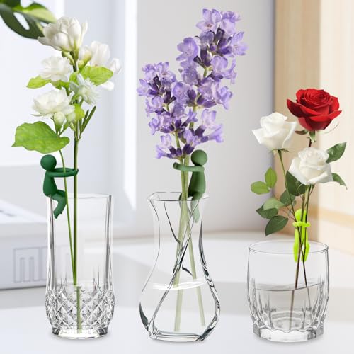 Plant Propagation Buddy, 3pcs Plant Propagation Holder, Plant Cutting Holder Plant Support for Sprouts, Plant Propagation Friends for Indoor Gardens Or for Stems, Shoots and Cuttings - color: Green-3pcs