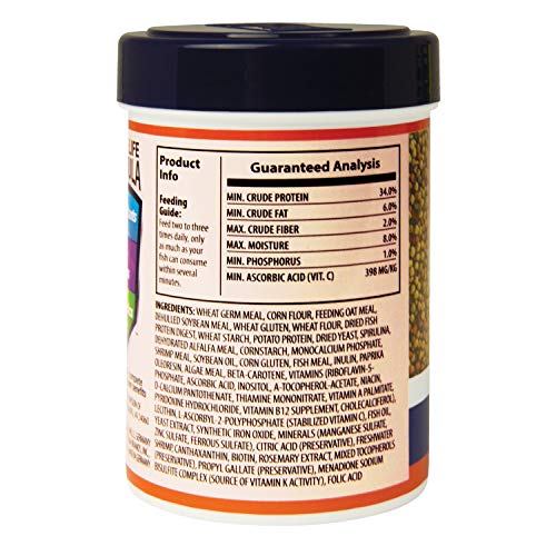 Tetra Goldfish Flakes, Nutritionally Balanced Diet for Aquarium Fish, Vitamin C Enriched Flakes, .42 oz (36 Pack) - size: 0.42 Ounce (Pack of 36)