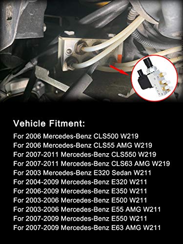 2113200158 Air Suspension Solenoid Valve Block For Mercedes CLS500 CLS550 E320 E350 E500 E55 E550 E63 AMG W211 W219 Part# A2113200158