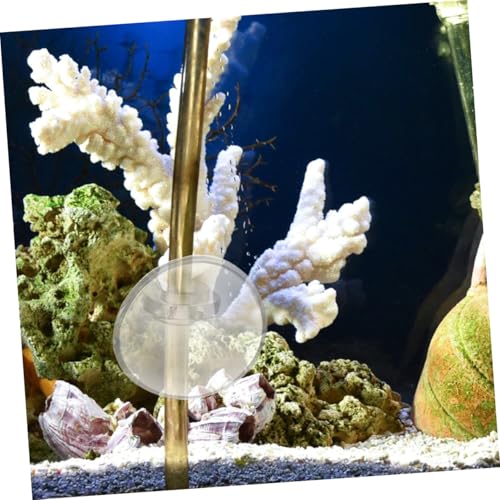 Abaodam 40pcs Aquarium Clips with Soft Card Slot Design Cup Holders for Fish Tank Oxygen Tubing for Securely Holding Air Hose Aquariums