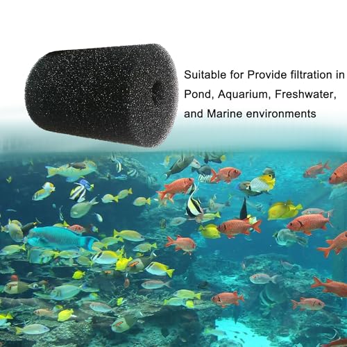 5.91" Aquarium Filter Sponge for Aquaclear Filters - Compatible with Aqua Clear 70 110 X-Large Overflow Filter Box Intake Round